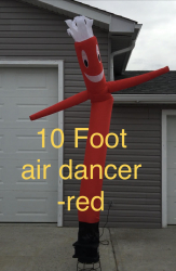 Air Dancer - 10 Foot - Red